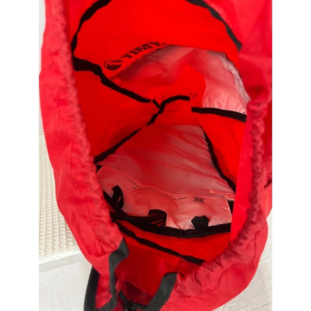 Klymit‎ Stash 18 Backpack Red Air Frame Equipped Inflatable Support Daypack
